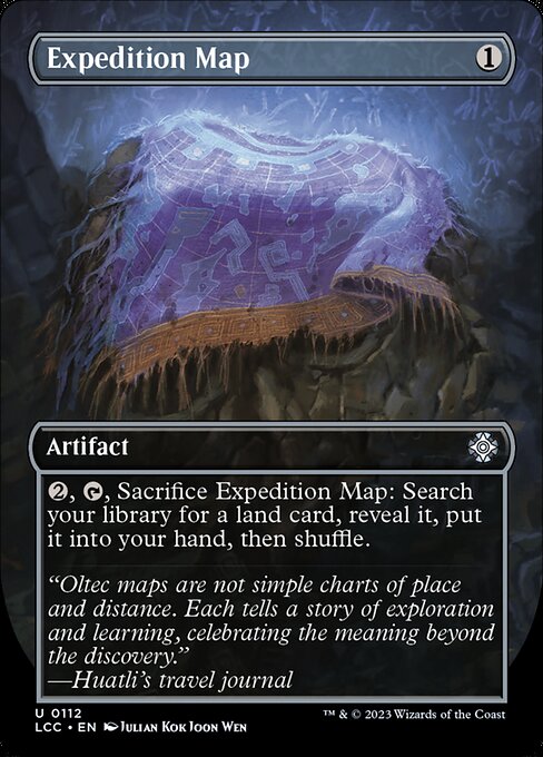 Expedition Map - Foil