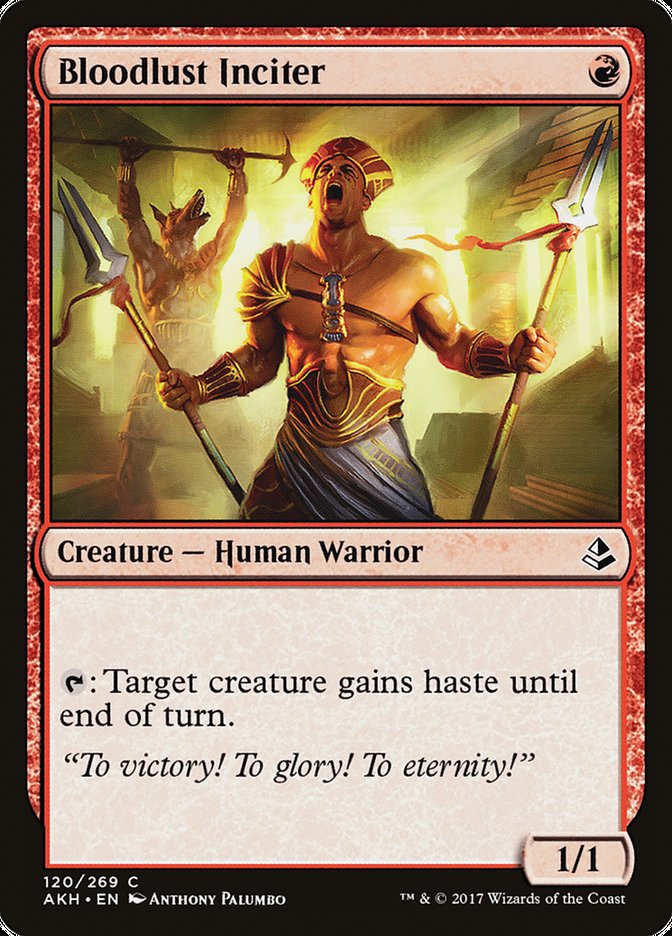 Bloodlust Inciter - Foil