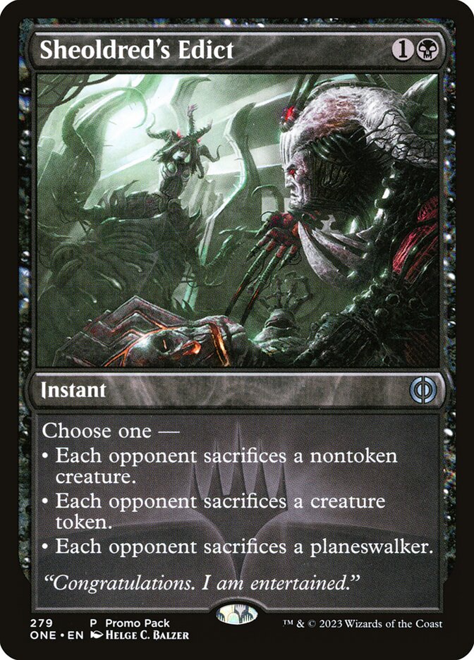Sheoldred's Edict - Promo Pack