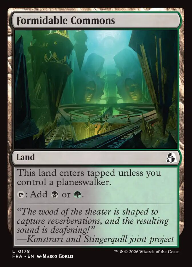 Formidable Commons - Foil