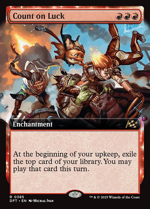 Count on Luck - Foil