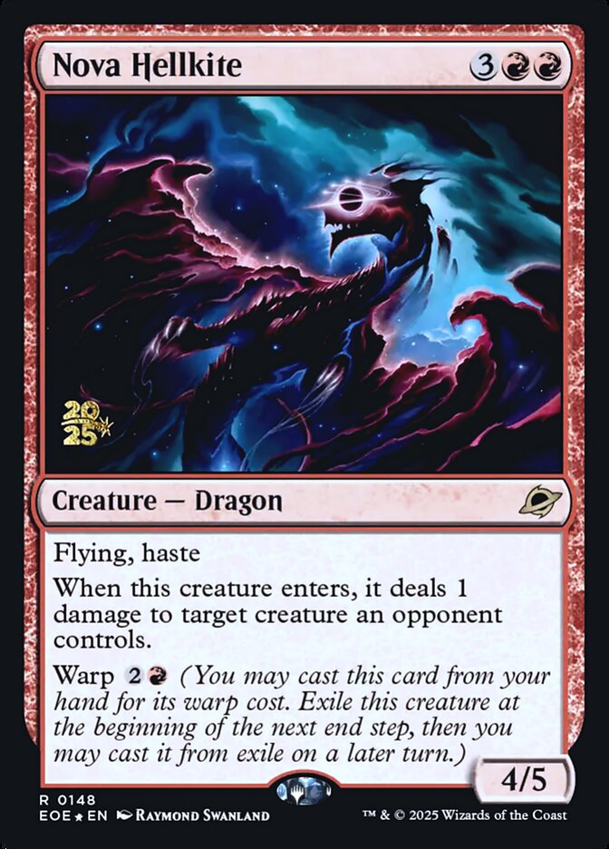 Nova Hellkite - Foil - Prerelease Promo