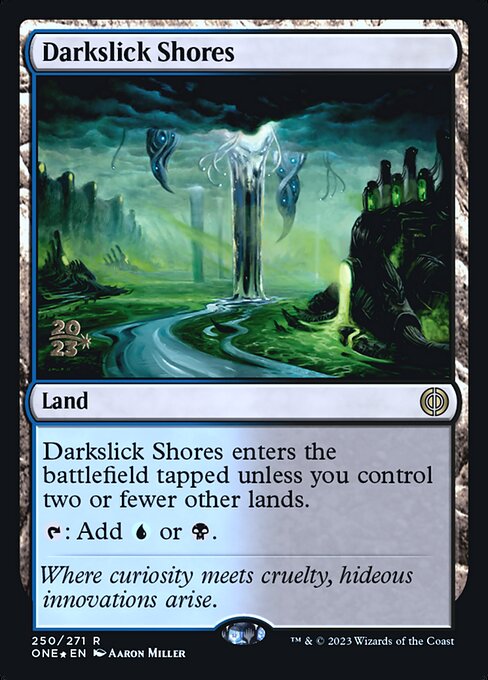 Darkslick Shores - Foil - Prerelease Promo