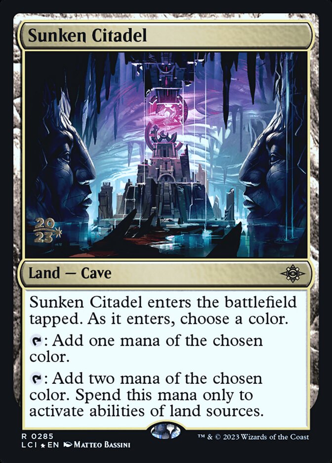 Sunken Citadel - Foil - Prerelease Promo