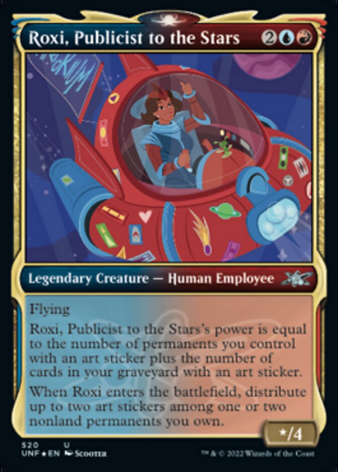 Roxi, Publicist to the Stars - Galaxy Foil
