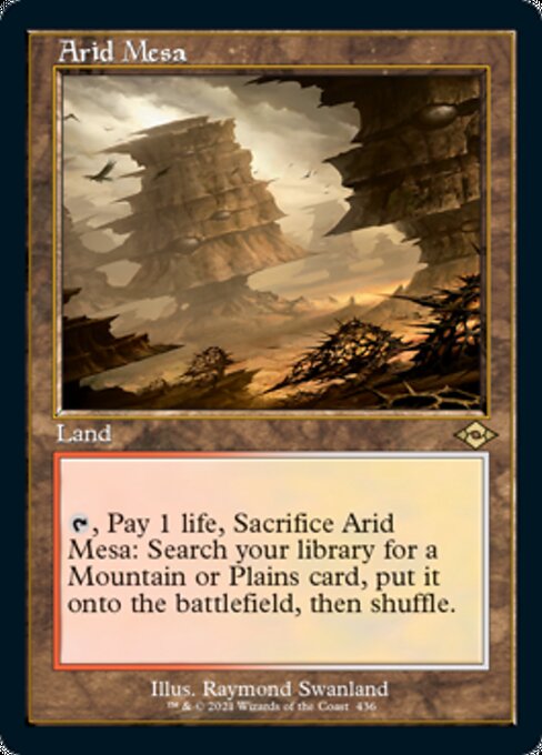 Arid Mesa - Foil-Etched