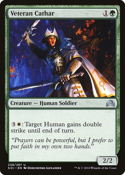Veteran Cathar - Foil