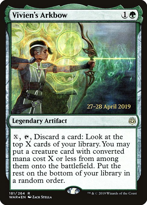Vivien's Arkbow - Foil - Prerelease Promo