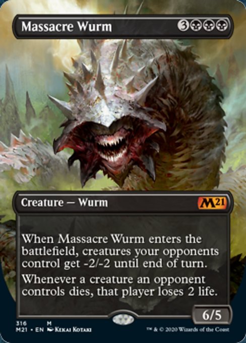 Massacre Wurm - Foil
