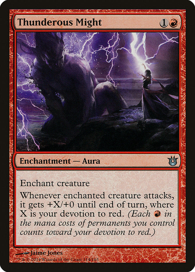 Thunderous Might - Foil
