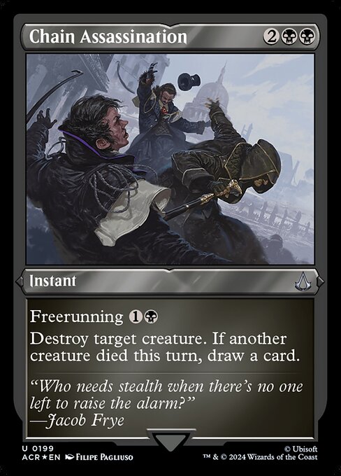 Chain Assassination - Foil-Etched