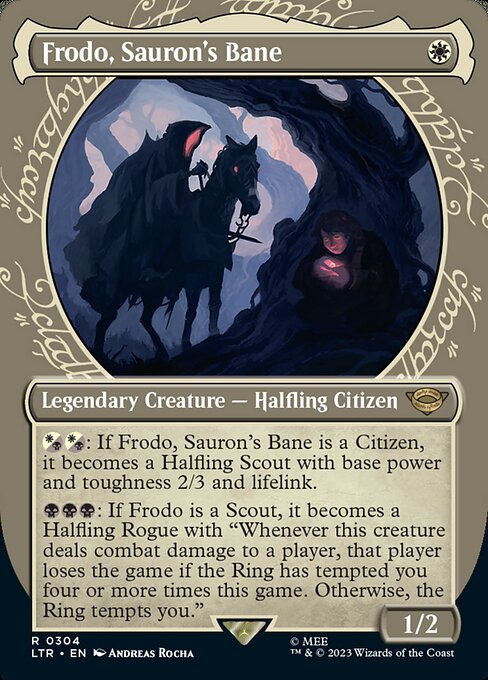 Frodo, Sauron's Bane - Foil