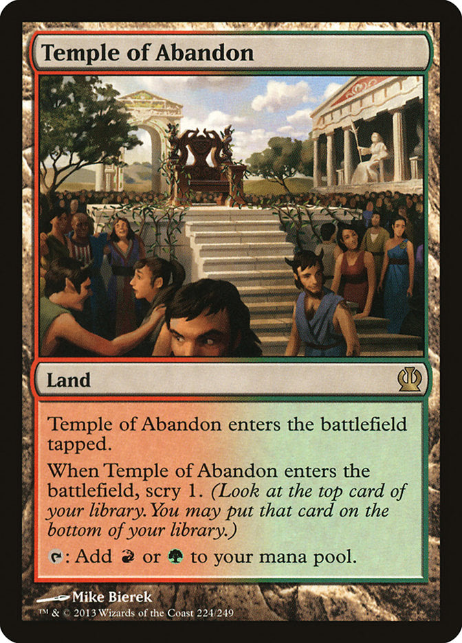 Temple of Abandon - Foil