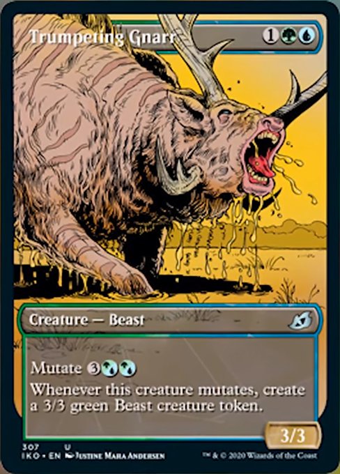 Trumpeting Gnarr - Foil