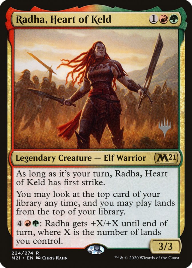Radha, Heart of Keld - Foil - Promo Pack