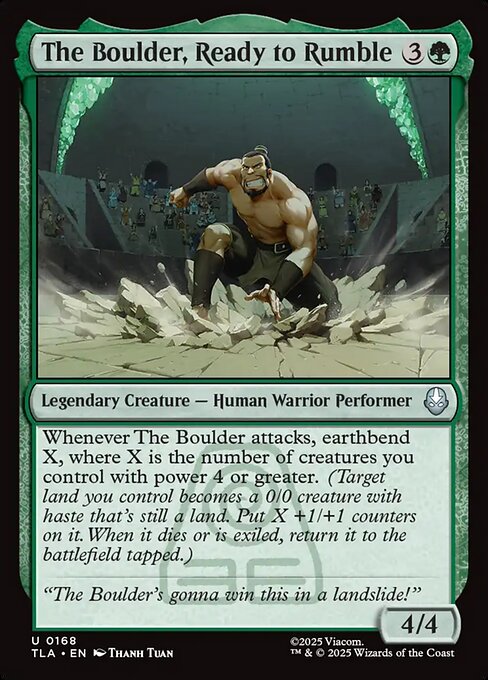 The Boulder, Ready to Rumble - Foil