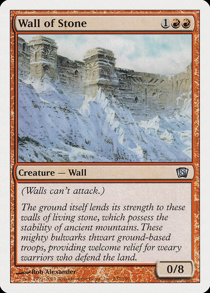 Wall of Stone - Foil