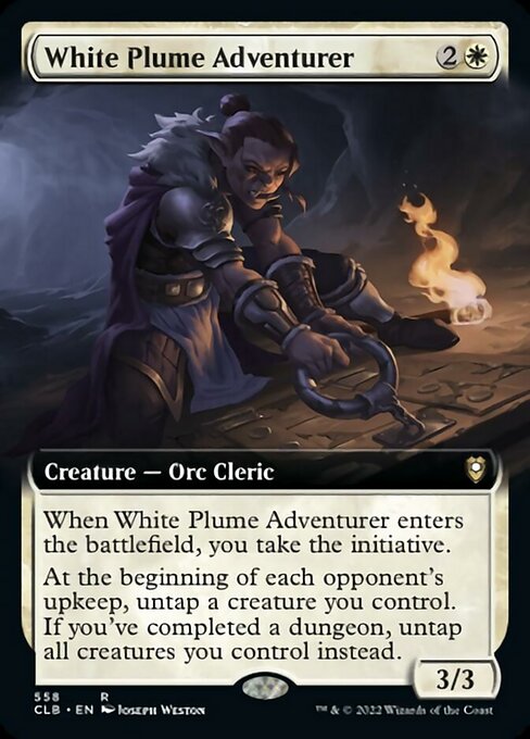 White Plume Adventurer - Foil