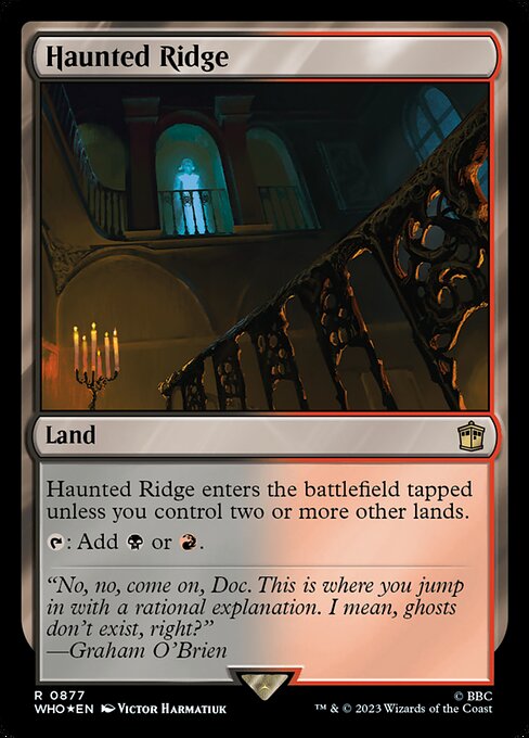 Haunted Ridge - Surge Foil