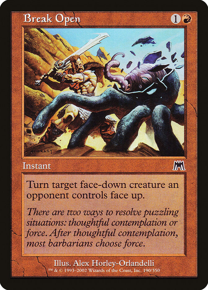 Break Open - Foil