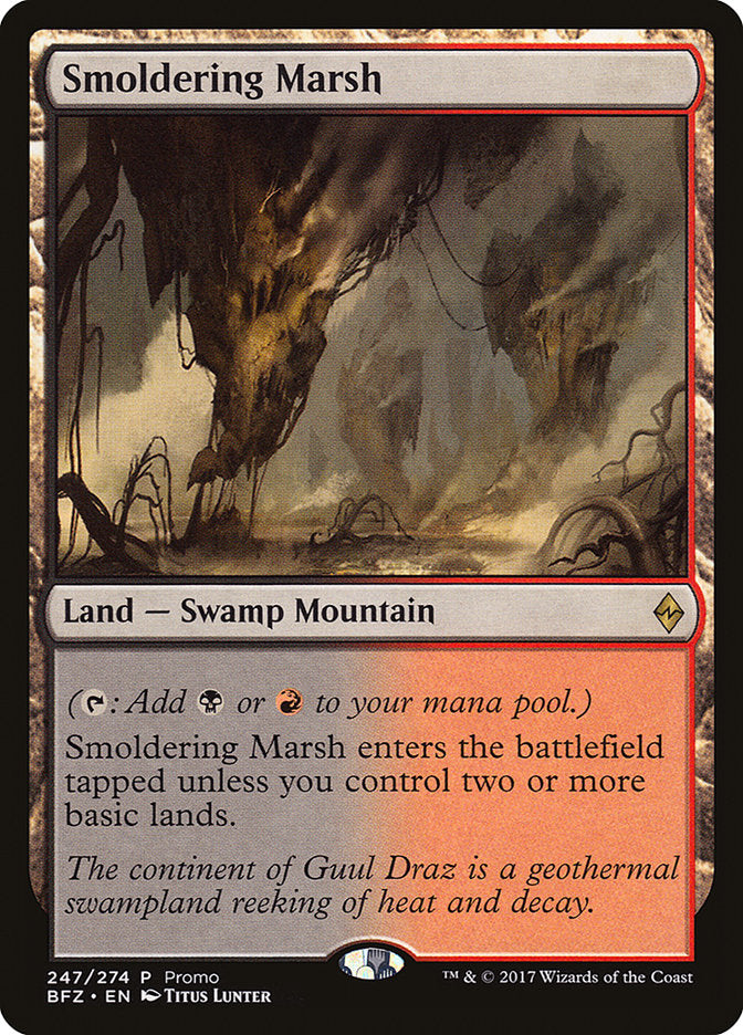 Smoldering Marsh - Alternate Art