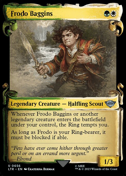 Frodo Baggins - Silver Foil
