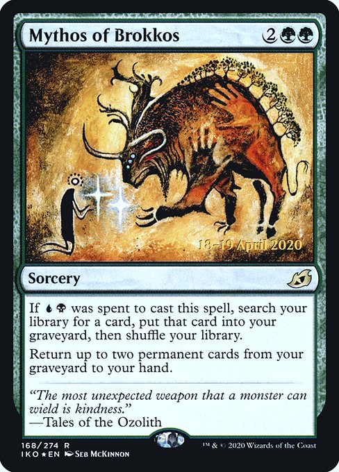 Mythos of Brokkos - Foil - Prerelease Promo