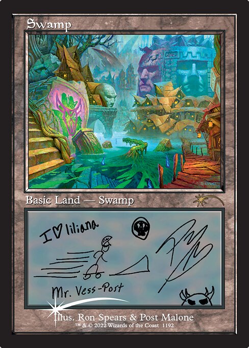 Swamp (1192) Full Art