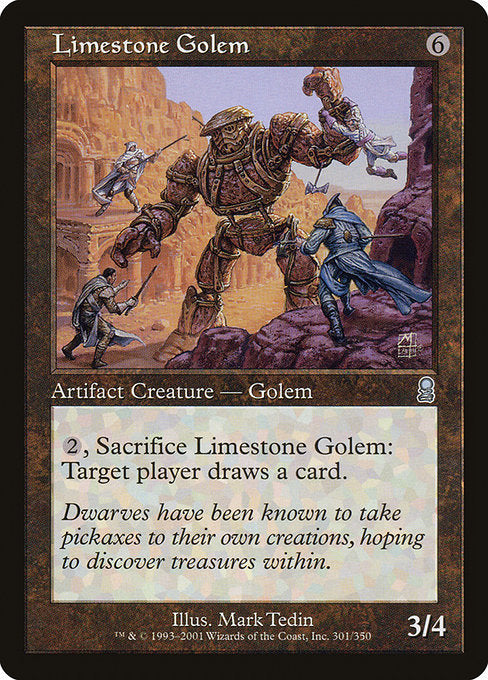 Limestone Golem - Foil