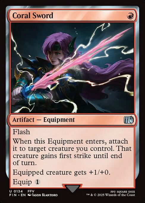 Coral Sword - Foil