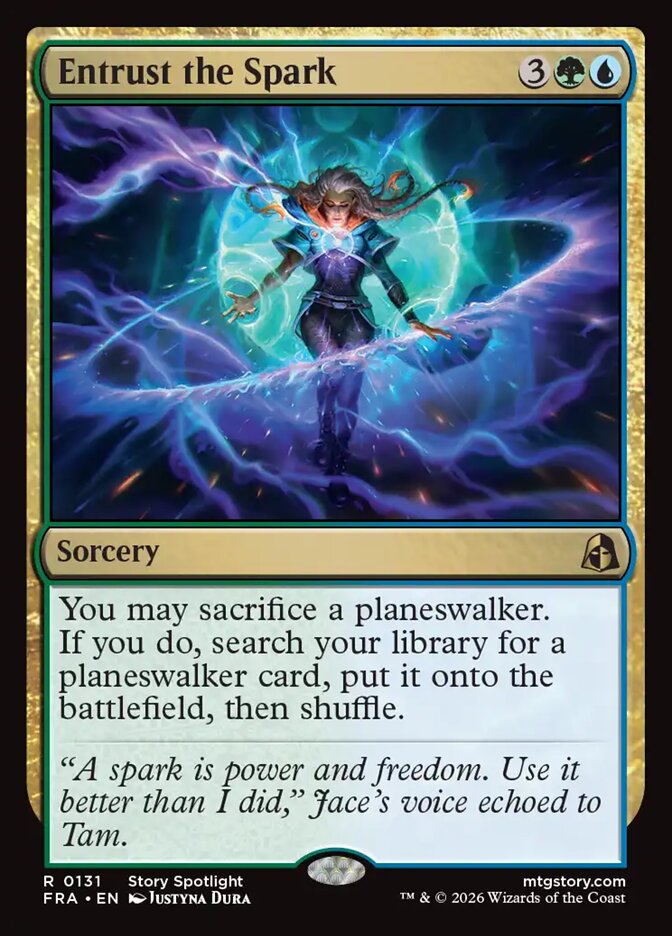 Entrust the Spark - Foil