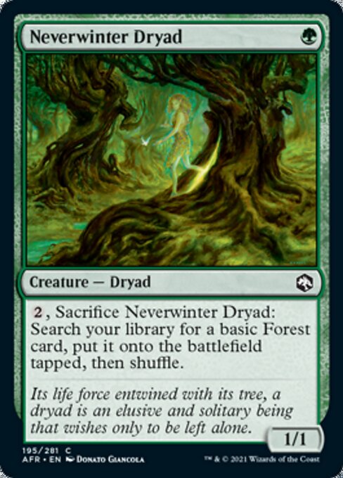 Neverwinter Dryad - Foil