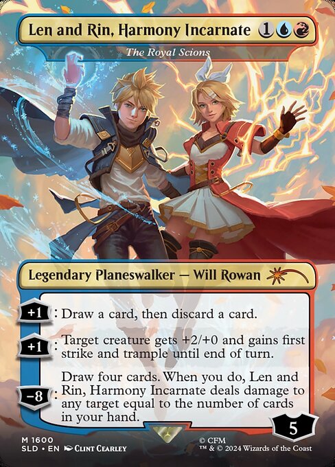 The Royal Scions (Len and Rin, Harmony Incarnate) - Foil