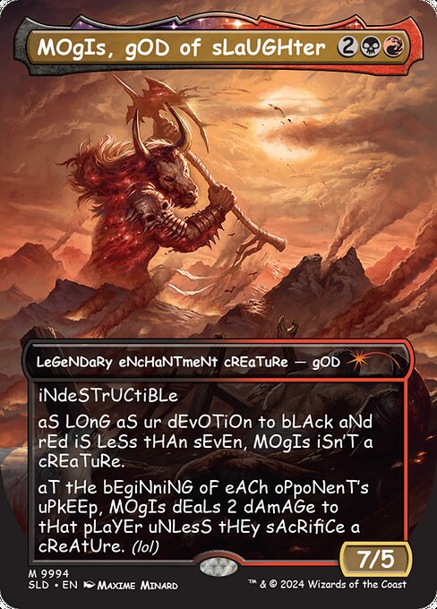 Mogis, God of Slaughter - Foil