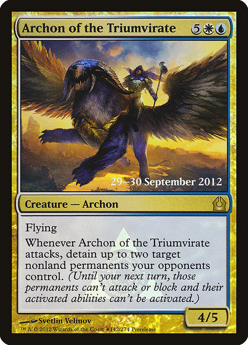 Archon of the Triumvirate - Foil - Prerelease Promo