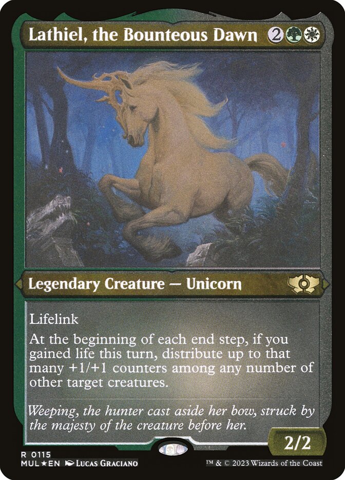 Lathiel, the Bounteous Dawn - Foil-Etched