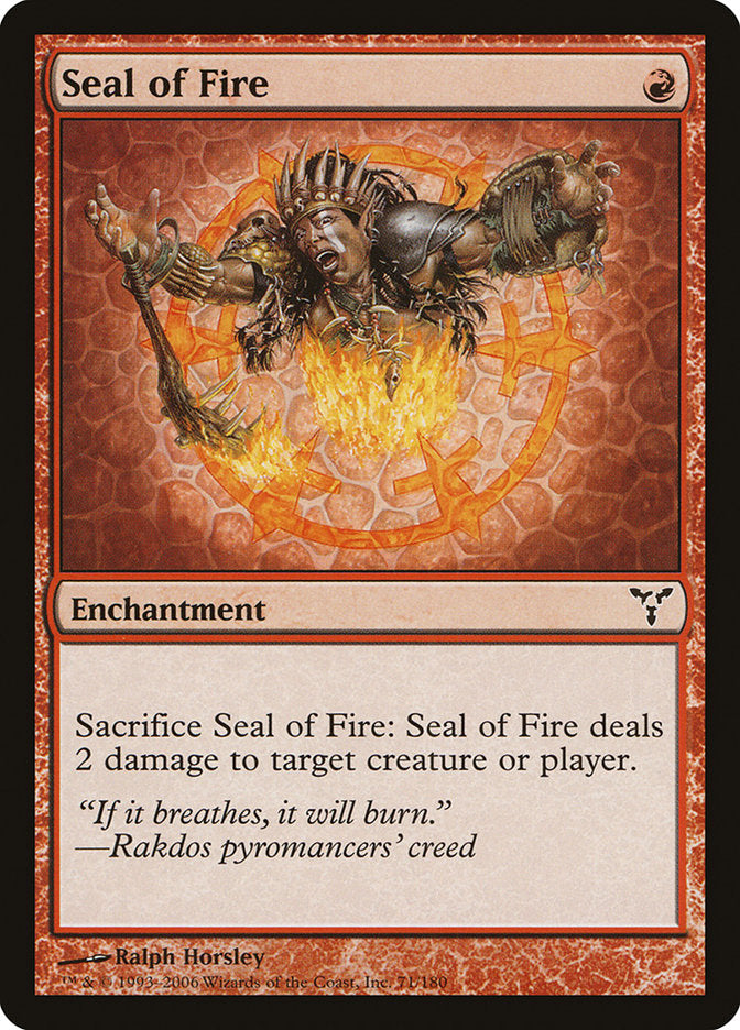 Seal of Fire - Foil