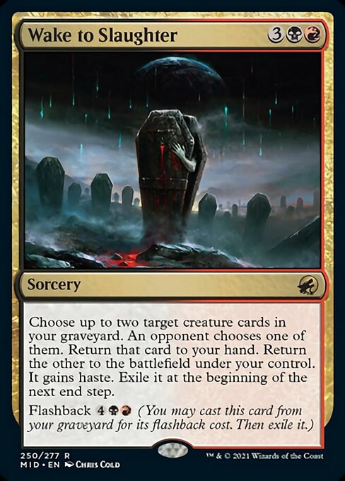 Wake to Slaughter - Foil