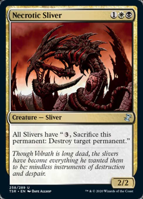 Necrotic Sliver - Foil