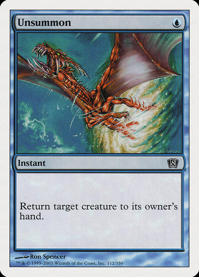 Unsummon - Foil
