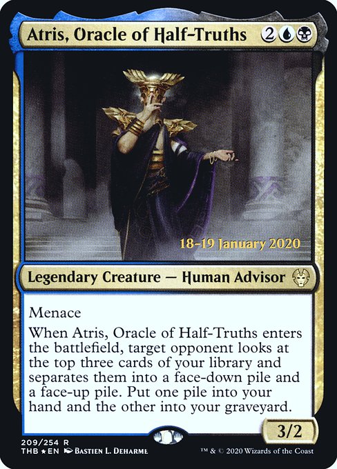 Atris, Oracle of Half-Truths - Foil - Prerelease Promo