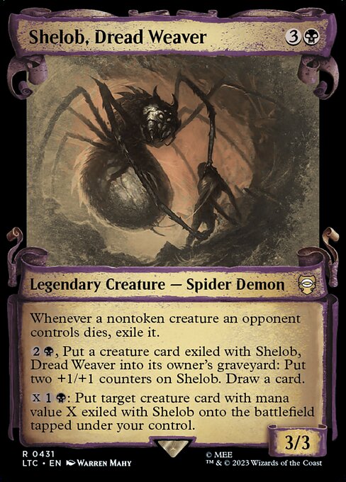 Shelob, Dread Weaver - Silver Foil