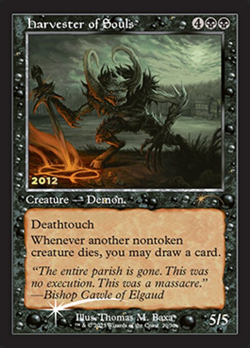 Harvester of Souls - Foil - 30th Anniversary Promo