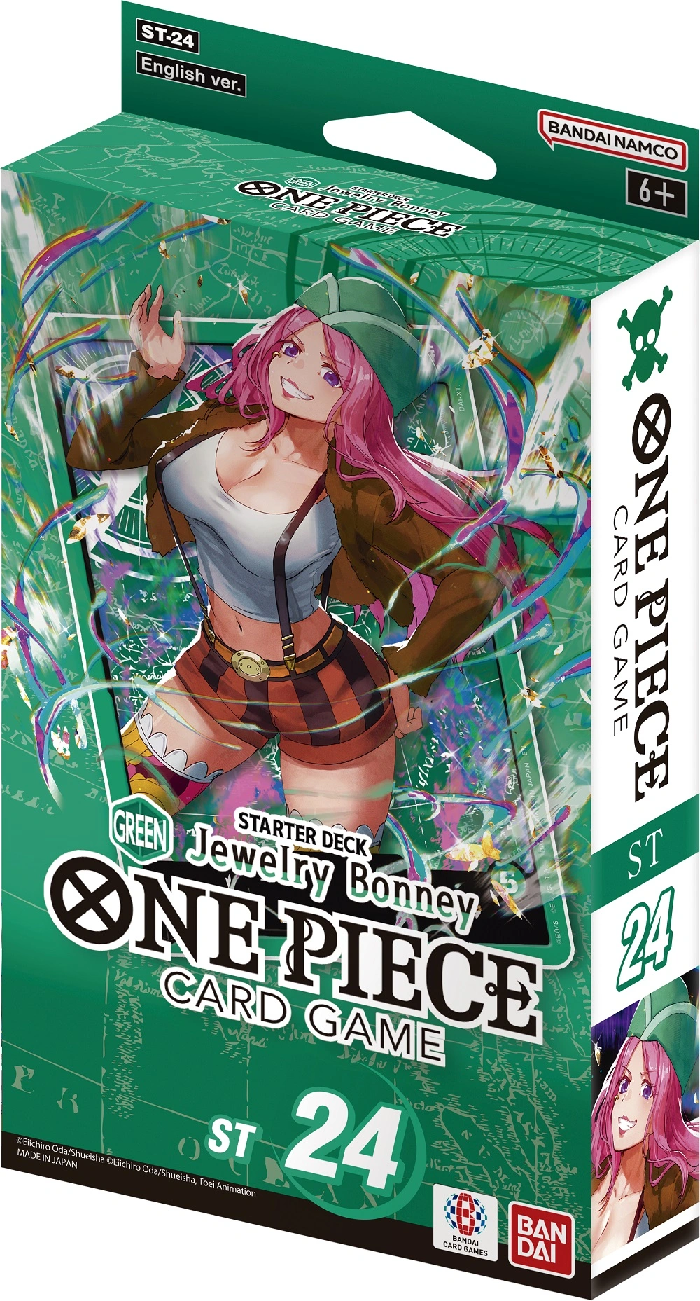 One Piece TCG Starter Deck 24 - Green - Jewelry Bonney