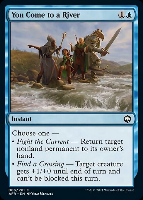 You Come to a River - Foil