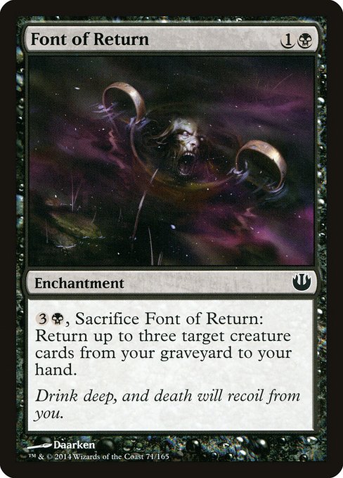Font of Return - Foil