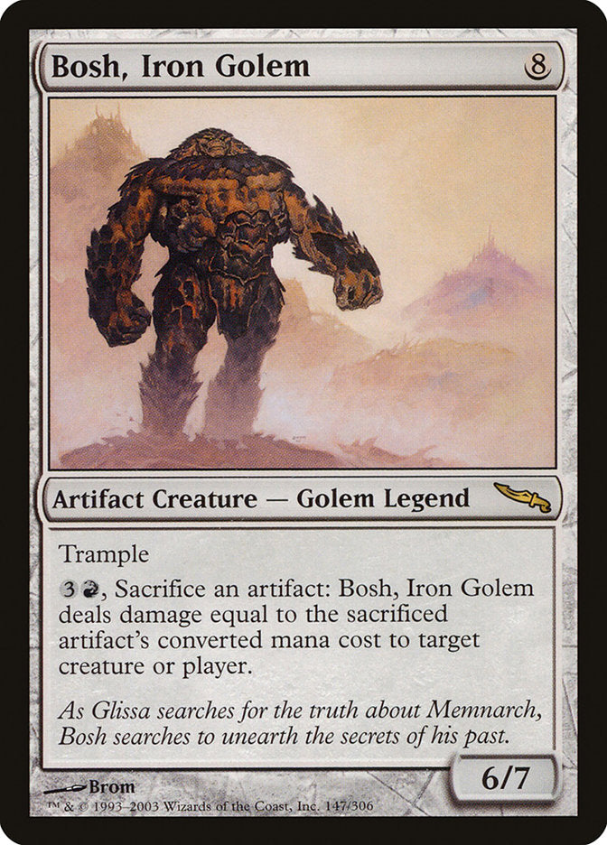 Bosh, Iron Golem - Foil