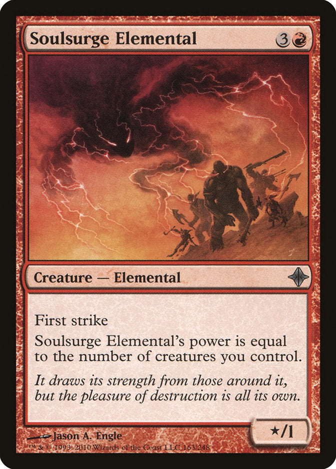 Soulsurge Elemental - Foil