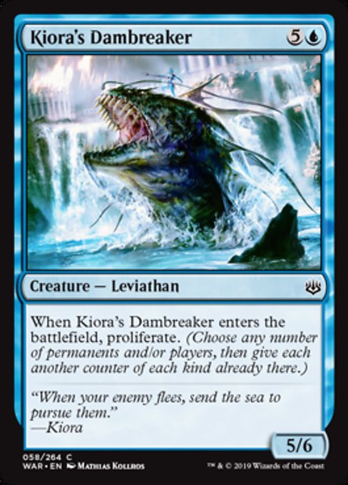 Kiora's Dambreaker - Foil