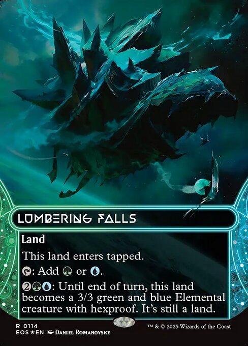 Lumbering Falls - Galaxy Foil